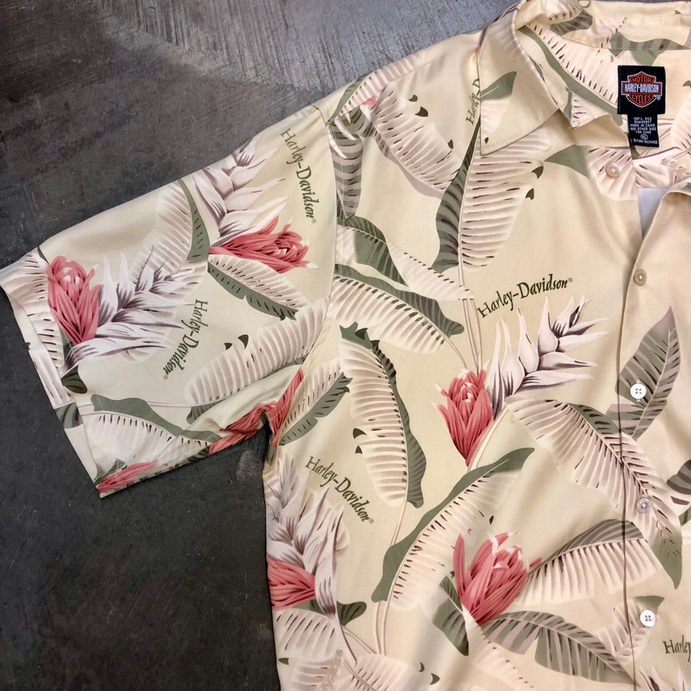 Men’s Printed HD Button Up Shirt